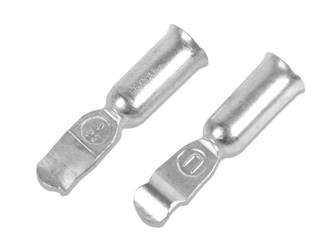 Bulldog Winch Terminals 175A x 4AWG 1pr Silver