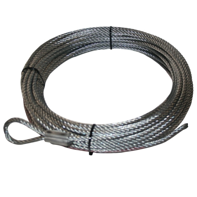 Bulldog Winch Wire Rope for 10003 3/8in x 90ft Silver