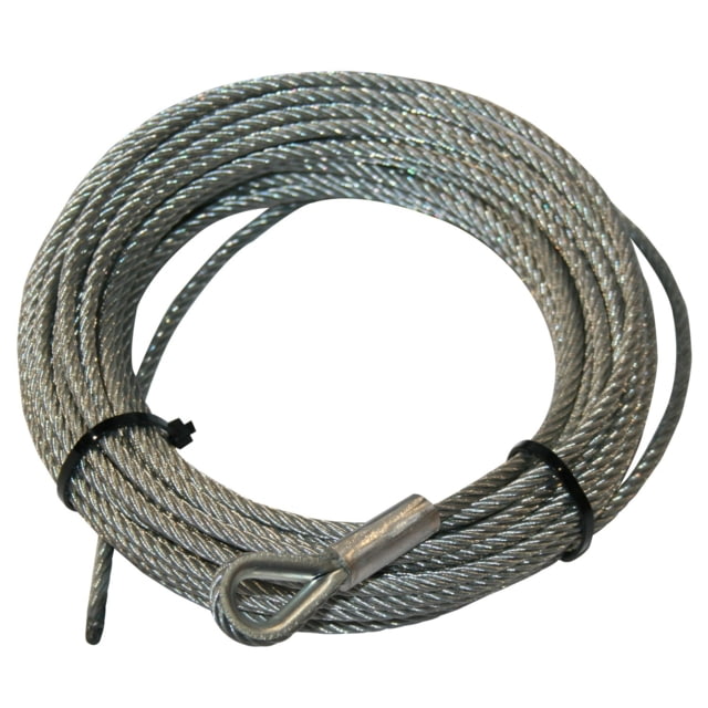 Bulldog Winch Wire Rope for 15017 3/16in x 45ft Silver