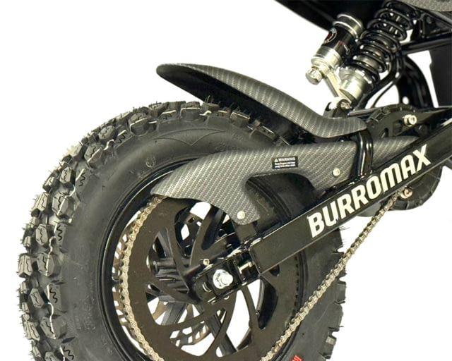 Burromax HRH 2.5 Electric Hunt Bike 2.5kw Rated 6kw Peak 52v 100a Lithium Ion Powered Black