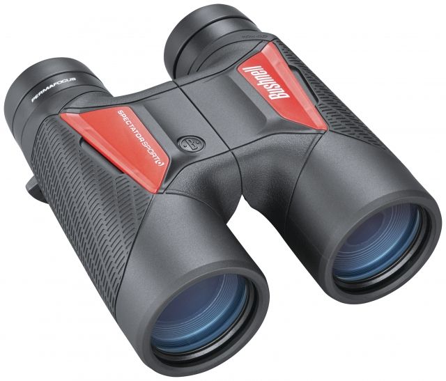 Bushnell 10X40 Spectator Sport Roof Permafocus Binoculars Black/Red