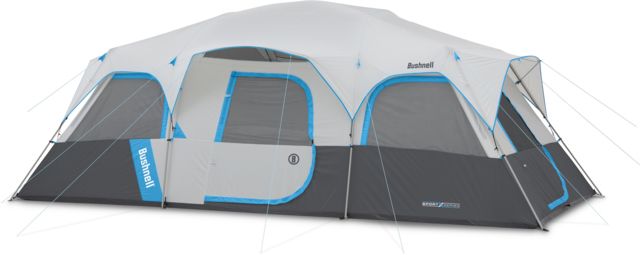 Bushnell 12 Person FRP Cabin Tent Blue/Gray/Dark Gray