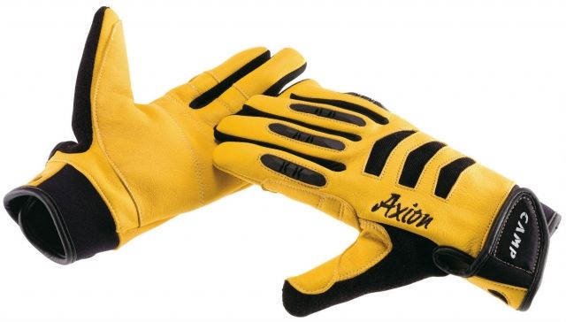 C.A.M.P. Axion Belay Gloves-Yellow-Medium