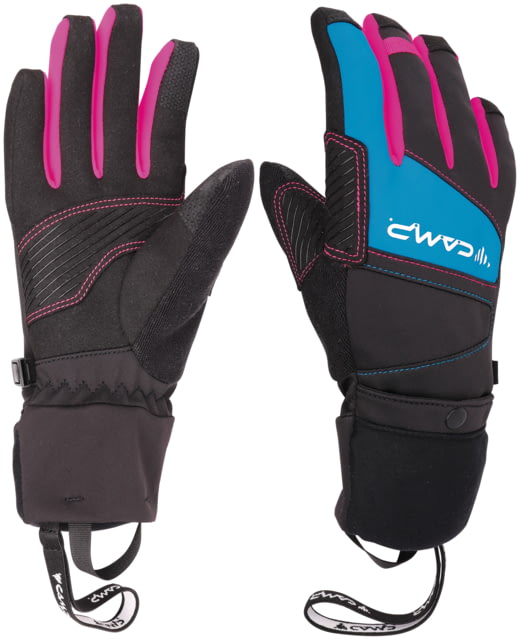 C.A.M.P. G Comp Warm Gloves - Women's Black/Light Blue/Fuchsia Extra Small