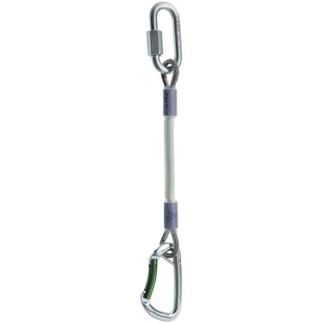 C.A.M.P. Gym Safe Cable Express Quickdraw Gray 23cm