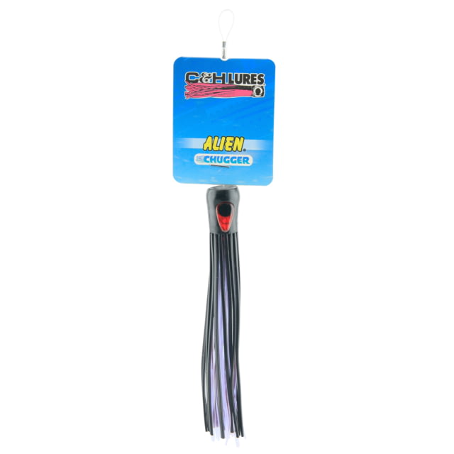 C&H Lures Alien Chugger Lure 6.5in/16.5 cm Black/Purple
