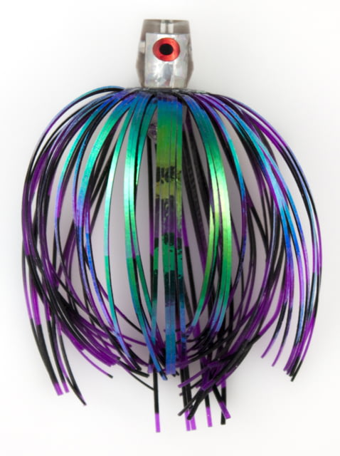 C&H Lures King Buster Bling Series Lure Black/Purple Skirt 3 Piece
