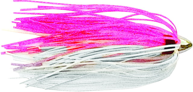 C&H Lures King Buster Lure 1/8 oz Head Pink/White Skirt 2.5 in 3 Piece
