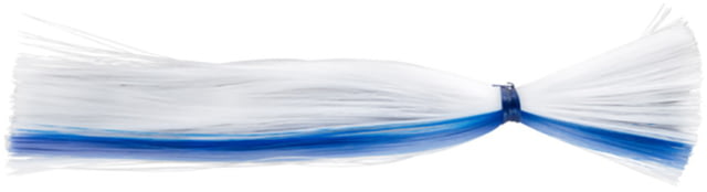 C&H Lures Sea Witch Trolling Lure 1/2 oz Head White/Blue Skirt