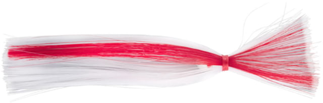 C&H Lures Sea Witch Trolling Lure 1/2 oz Head White/Red Skirt