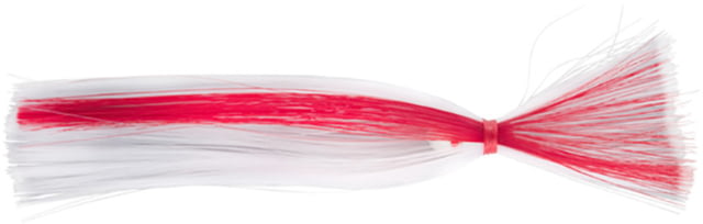 C&H Lures Sea Witch Trolling Lure 2.5 oz Head White/Red Skirt