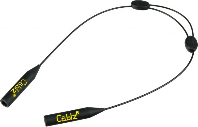 Cablz Eyewear Retainer Zipz Black 14 in