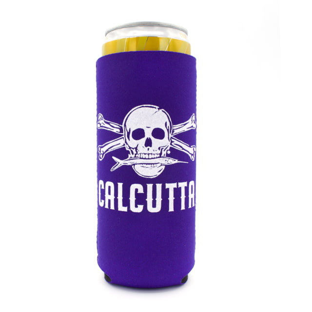 Calcutta Neoprene Can & Pocket Cooler 12oz Slim Purple
