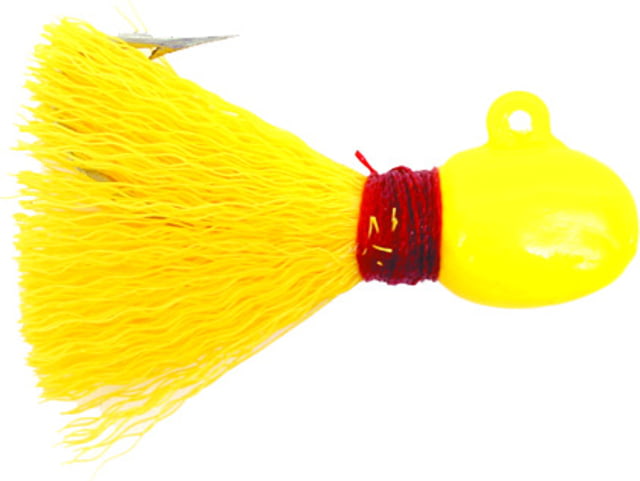 Calcutta Nylon Pompano Jig 1/8 oz Yellow Tail