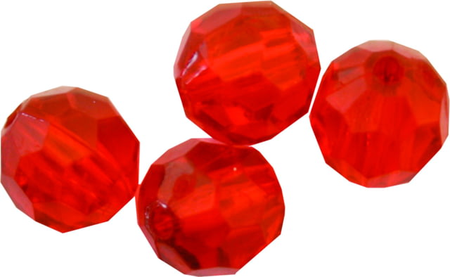 Calcutta Rigging Beads 10mm Red 20 Pack