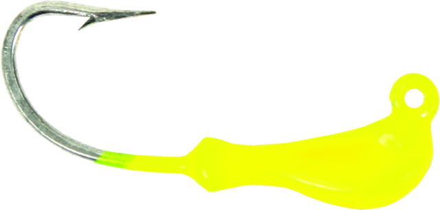 Calcutta Ultra Jighead 1/16 oz Sz 2 Hook Yellow 5/Pack