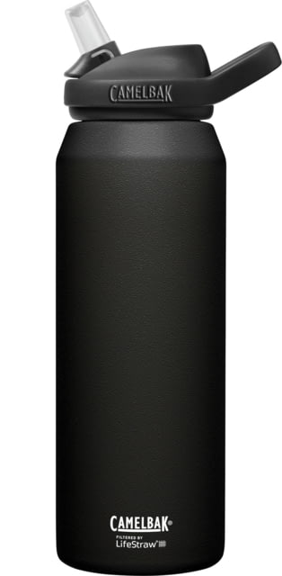 CamelBak Eddy+ filtered by LifeStraw Vacuum Insulated Stainless Steel Bottle Black 1L / 32oz