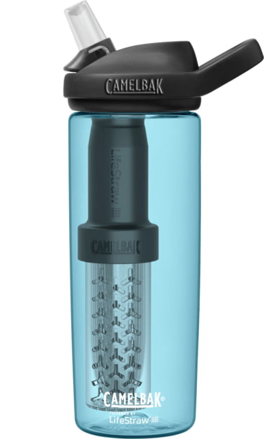 CamelBak Eddy+ filtered by LifeStraw Watter Bottle w/ Tritan Renew True Blue .6L / 20oz