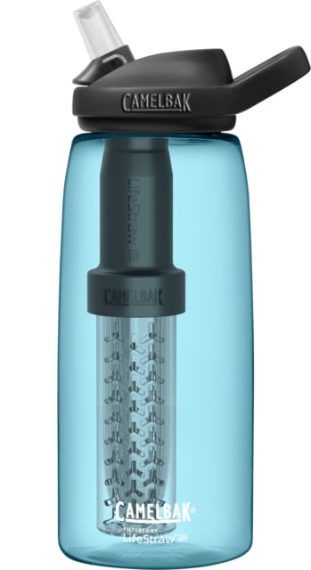 CamelBak Eddy+ filtered by LifeStraw Watter Bottle w/ Tritan Renew True Blue 1L / 32oz