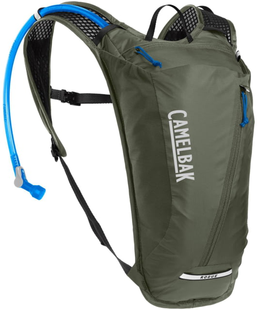 CamelBak Rogue Light 7 Bike Hydration Pack with Crux Reservoir Dusty Olive 2 Liter