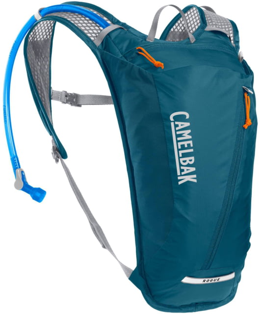 CamelBak Rogue Light 7 Bike Hydration Pack with Crux Reservoir Moroccan Blue 2 Liter