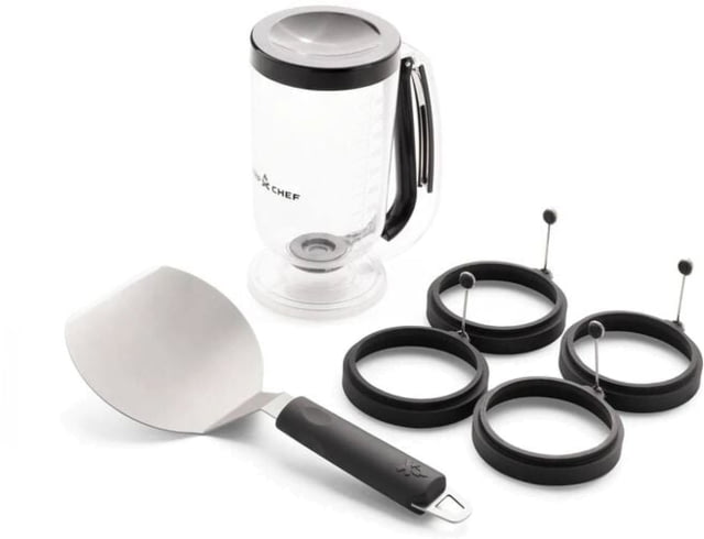 Camp Chef Breakfast Kit 6 Pc Griddle Accessory Stainless Steel