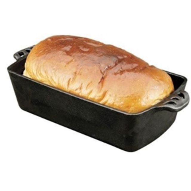 Camp Chef Cast Iron Bread Pan Black