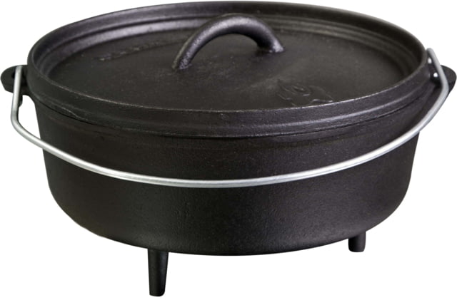 Camp Chef 10in Cast Iron Classic Dutch Oven Black
