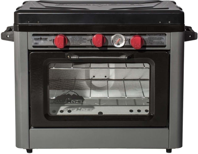 Camp Chef Deluxe Outdoor Camp Oven Black/Gray