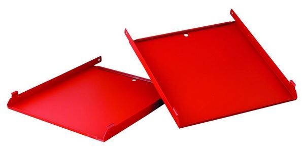 Camp Chef Camp Chef Folding Side Shelves 2-Pack Fits Most 16in Stoves Red