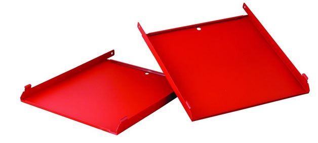 Camp Chef Folding Side Shelves 2 Pack Fits Most 14in Stoves Red