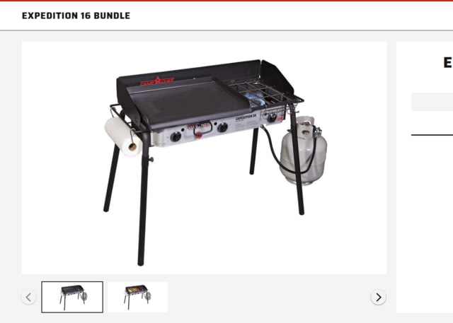 Camp Chef Tahoe Stove Black/Red