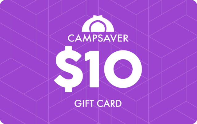 CampSaver 10 Dollar Email Gift Certificate