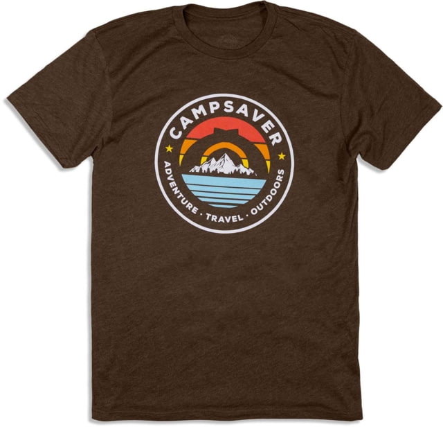 CampSaver Circle Adventure T-Shirt Esspresso Small CRAD-ESP -Small