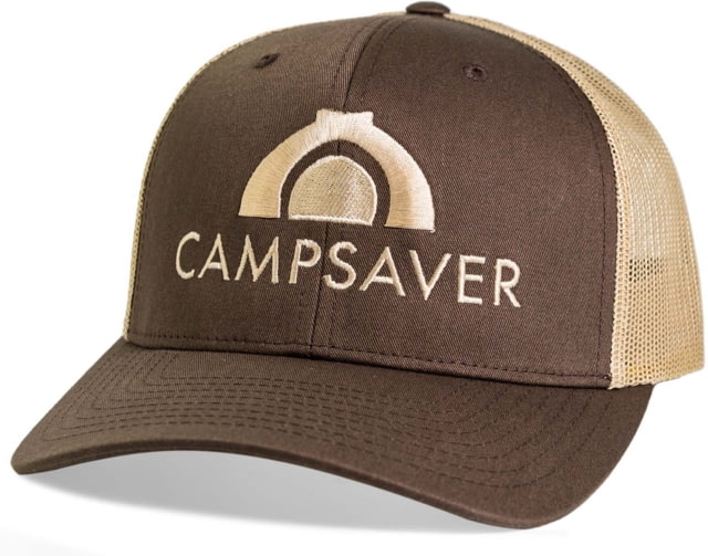 CampSaver Embroidered Trucker - Unisex Brown/Tan One size