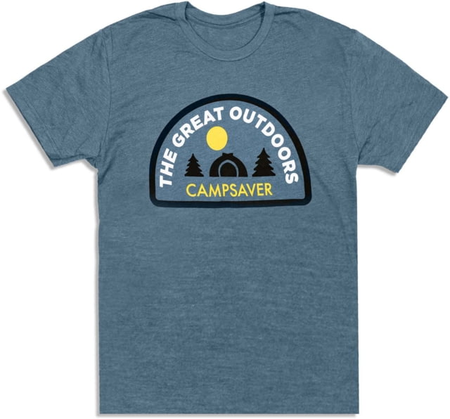 CampSaver Great Outdoors Logo T-Shirt Indigo X-Large