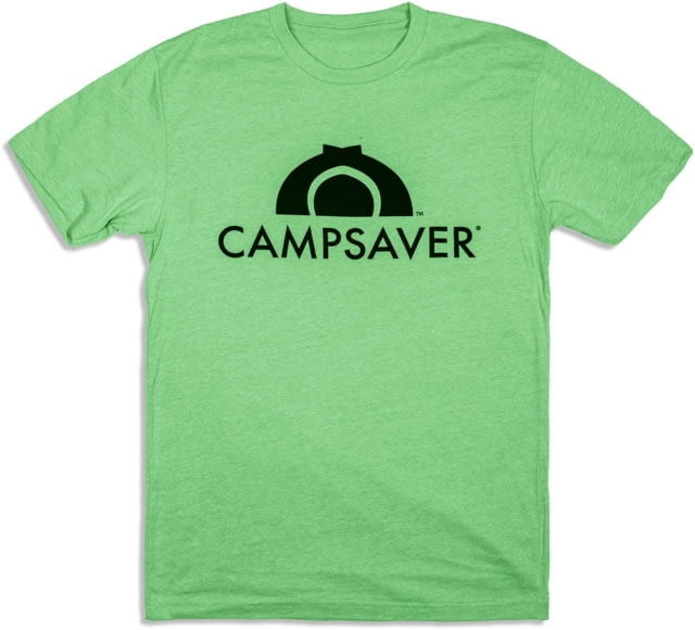 CampSaver Logo T-Shirt – Men’s Apple Green/Black XXX-Large