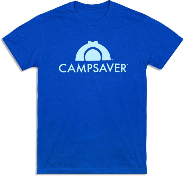 CampSaver Logo T-Shirt - Men's Royal/Teal XXXX-Large