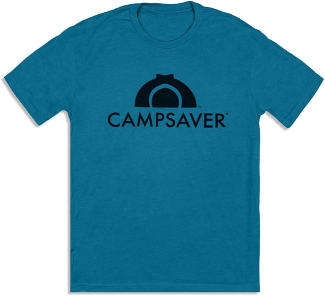 CampSaver Logo T-Shirt – Men’s Teal/Black XX-Large