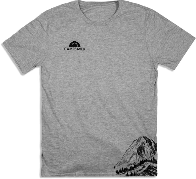 CampSaver Mountain Wrap T-Shirt Sport Grey X-Large