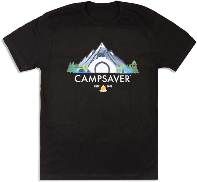 CampSaver Since 2003 T-Shirt Black X-Small