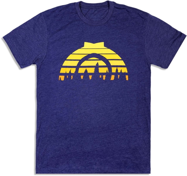 CampSaver Sunset Logo T-Shirt Storm Medium