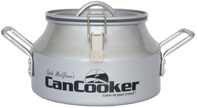 CanCooker Companion Pot with Non Stick Coating Silver 1.5 Gallon
