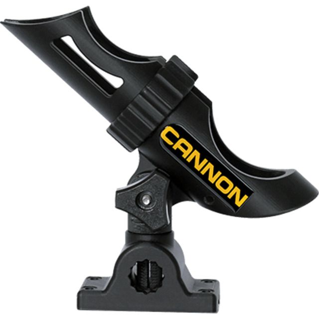 Cannon Downriggers Rod Holder Black