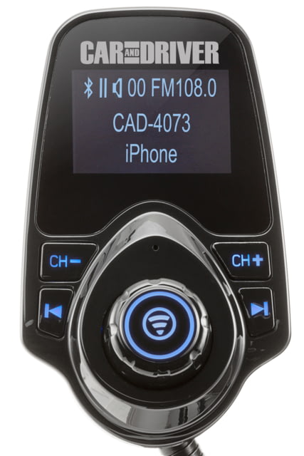 Car and Driver Bluetooth FM Transmitter with Dual USB Port