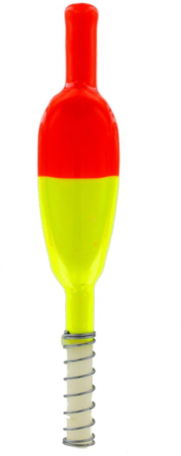 Carlson Tackle Bobber Chartreuse/Red Small