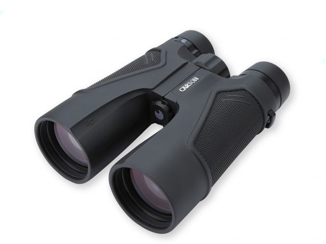 Carson 3D Series 10x25mm Roof Prism Binoculars w/High Definition Optics and ED Glass Matte Black/Grey