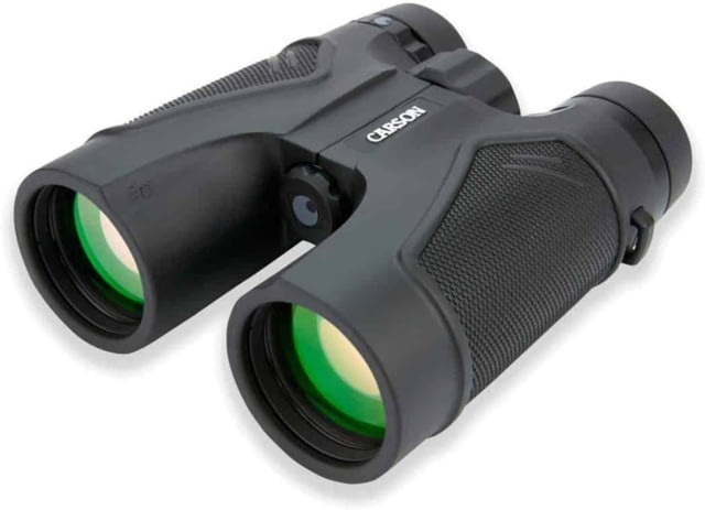 Carson 3D 10x42mm Roof Prism Waterproof Birding Binoculars Matte Black