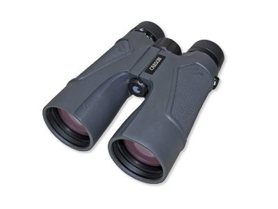 Carson 3D 10x50mm Full Size Waterproof Roof Prism BaK4 Prism Hunting Binoculars Matte Gray