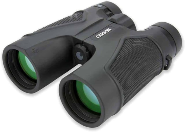 Carson 3D 8x42mm Roof Prism Binoculars Matte Black